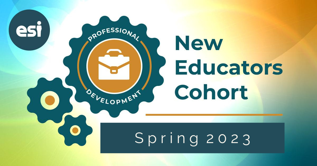 2023 Spring New Educators Logo